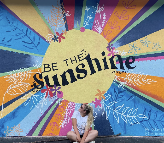 Be the sunshine mural