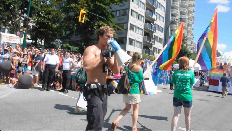 Brent Ray Fraser Officer Hardonski Busts First Pride Parade Vancouver 2009 - 03