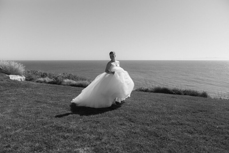 Ocean view wedding at Catalina View Gardens in Palos Verdes, California - 9