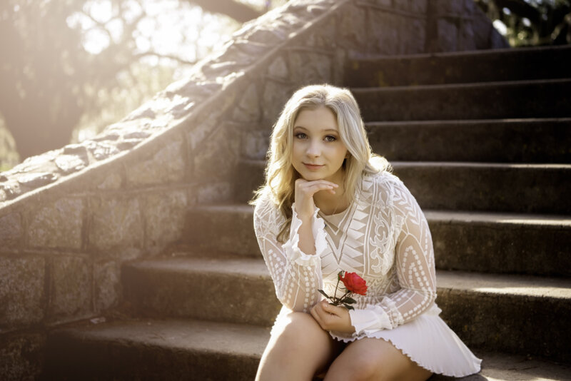 Northwood High School senior portrait by Shreveport's Sarah Farmer, captured in New Orleans, Louisiana.