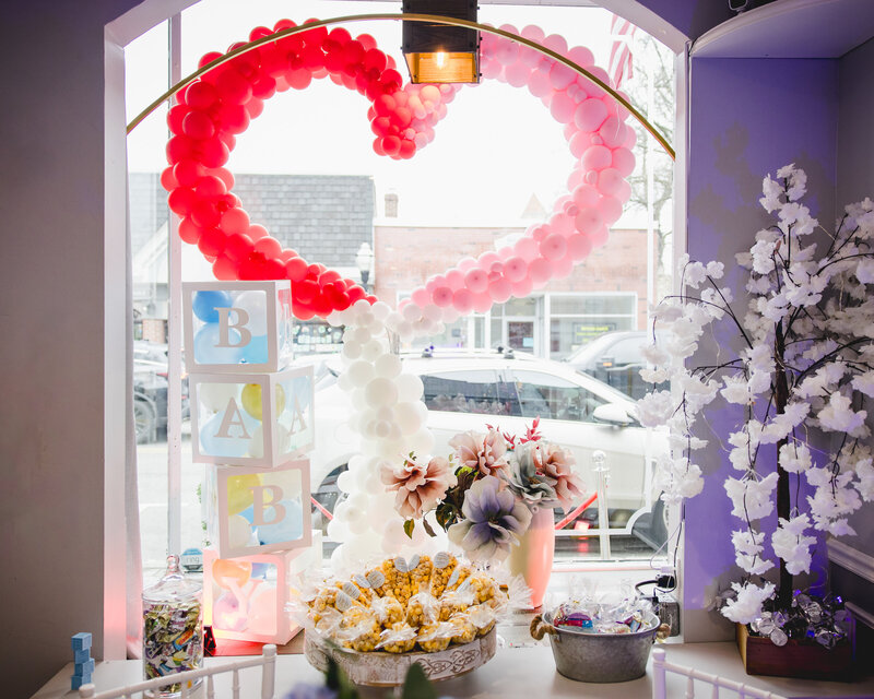I capture all the details and decorations at every event