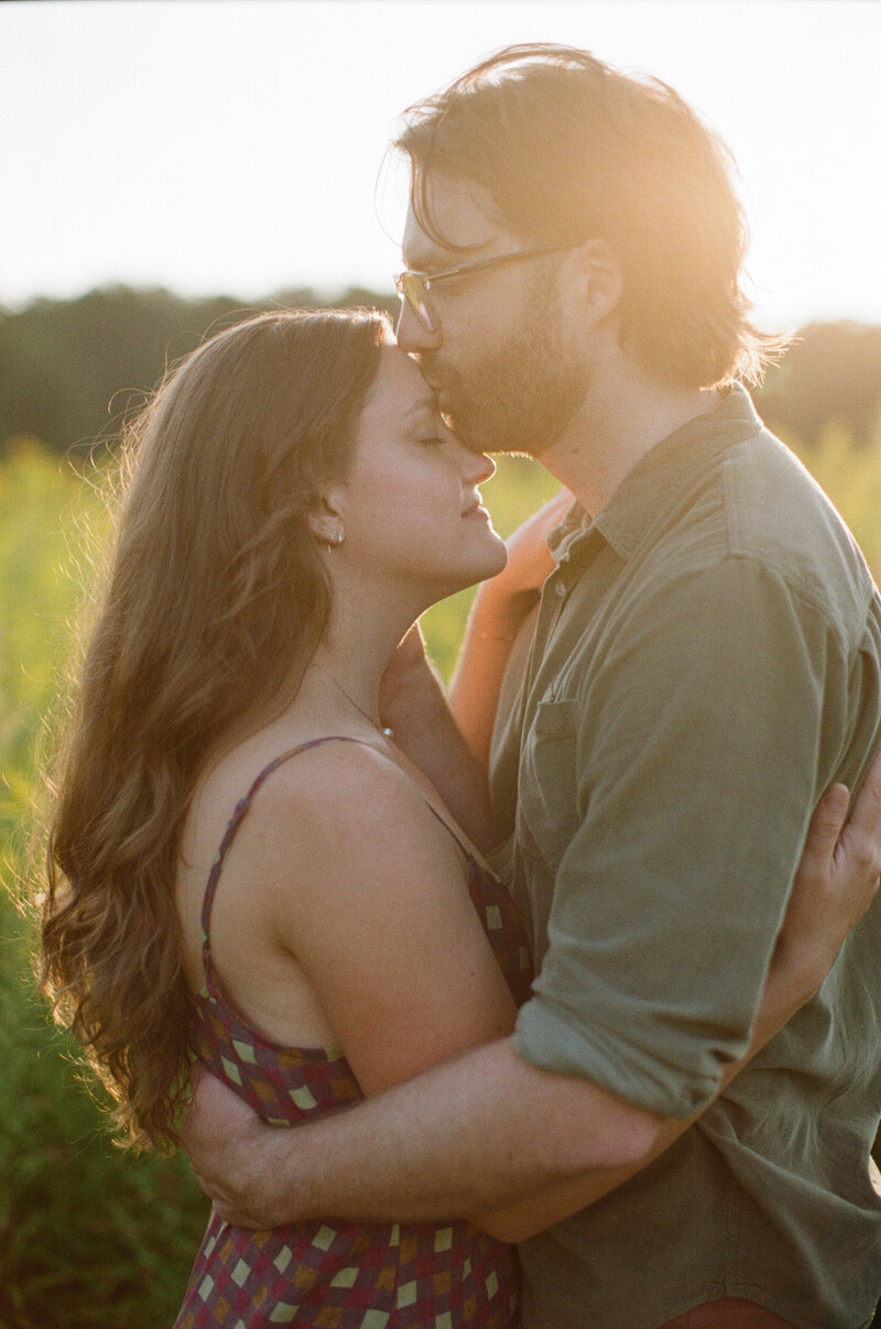 beautiful wedding on film with a vintage feel
