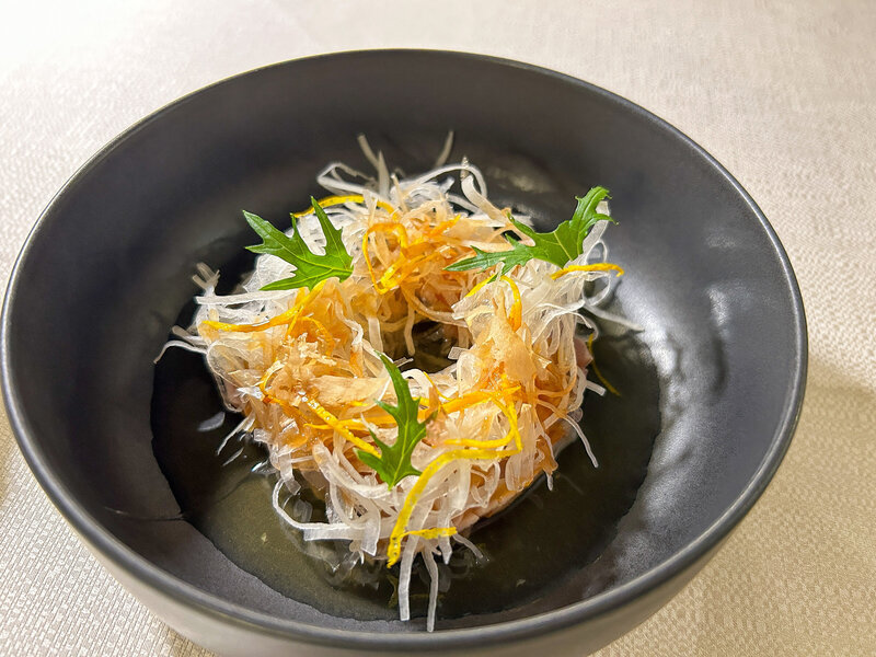 Main dish at Ristorante Alexander in Ravenna, Italy