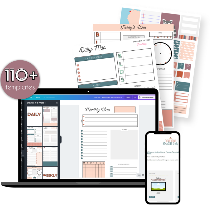Canva Planner Templates