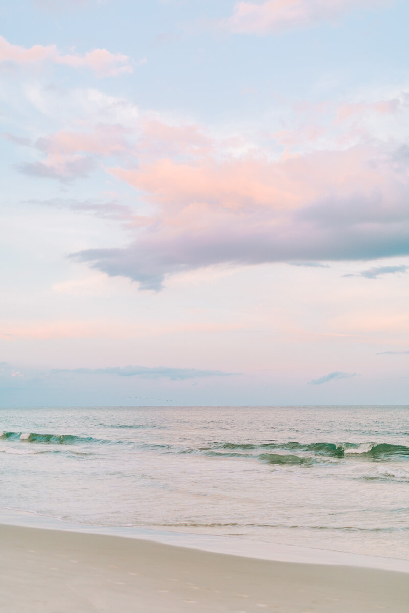 Beach at dusk by Winx Photo, Knoxville Wedding and Boudoir Photographer