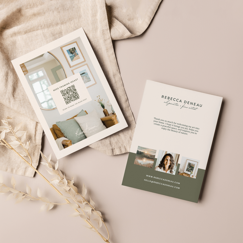 sophisticated, warm, earthy color palette stationery design