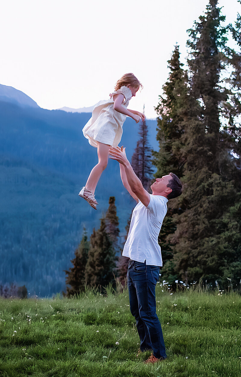 Family photo session in Durango