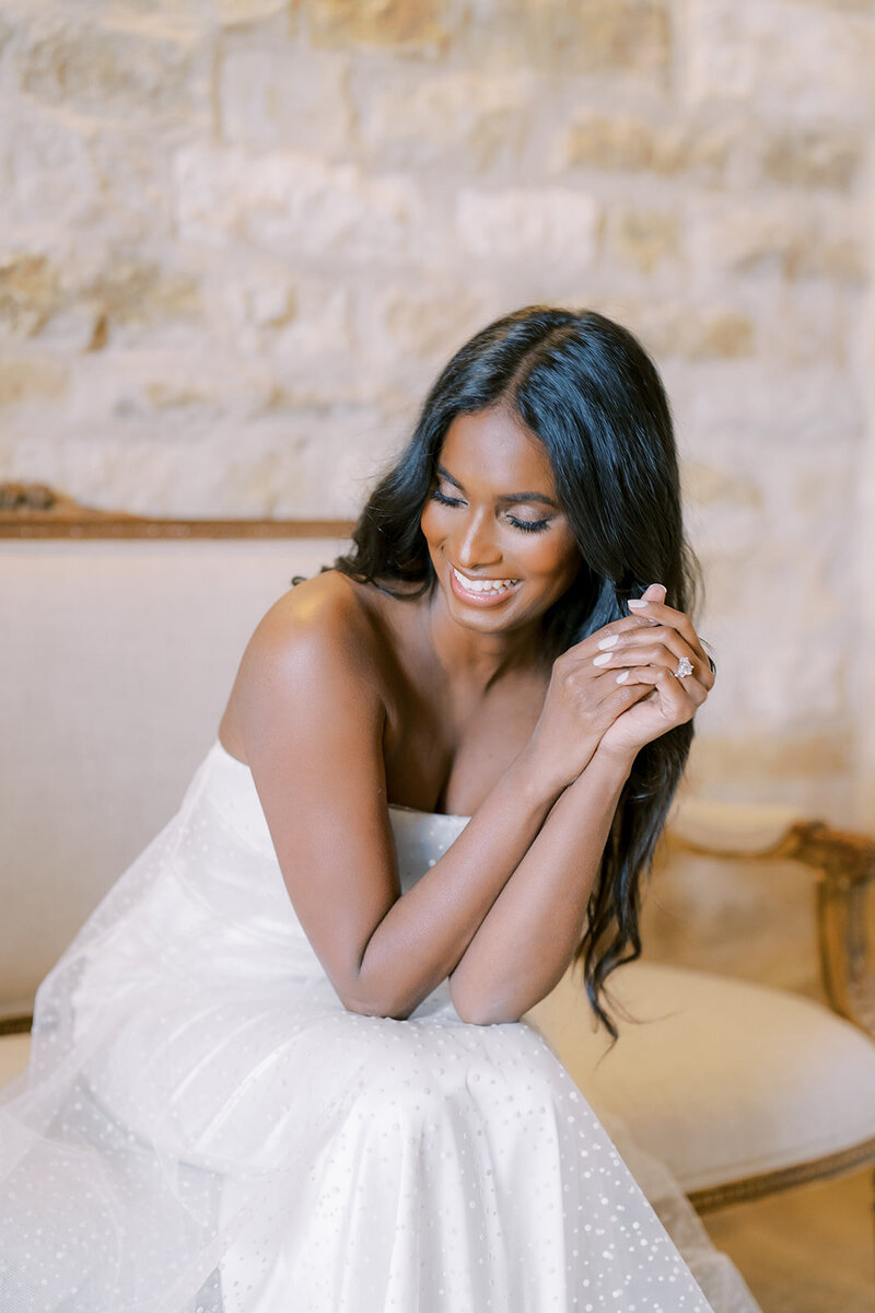 gorgeous bridal portrait