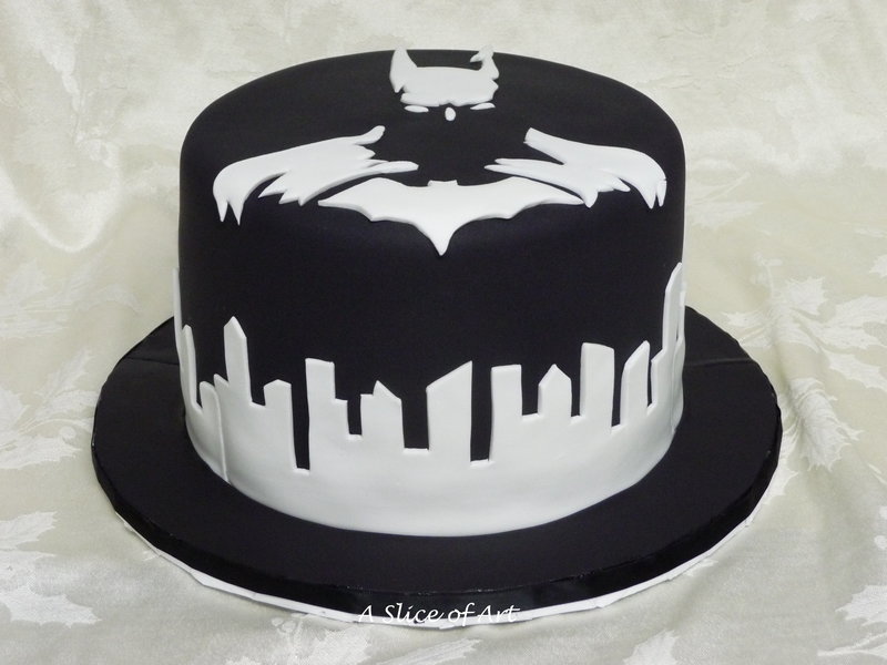 batman birthday cake