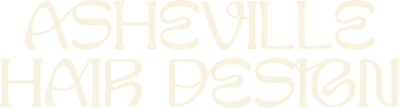 main logo for asheville hair design