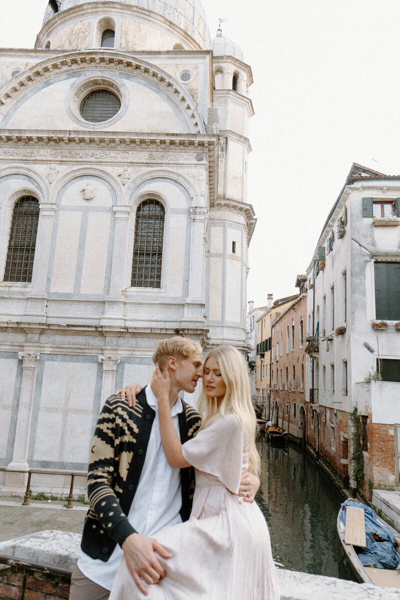 Documentary Style Venice Italy Editorial Vogue Italy Destination Wedding Leah Gunn Photography