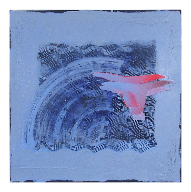 09'WiperSeriesWaltzing' -2002 - oil on cavas -66x66cm - JLK0015