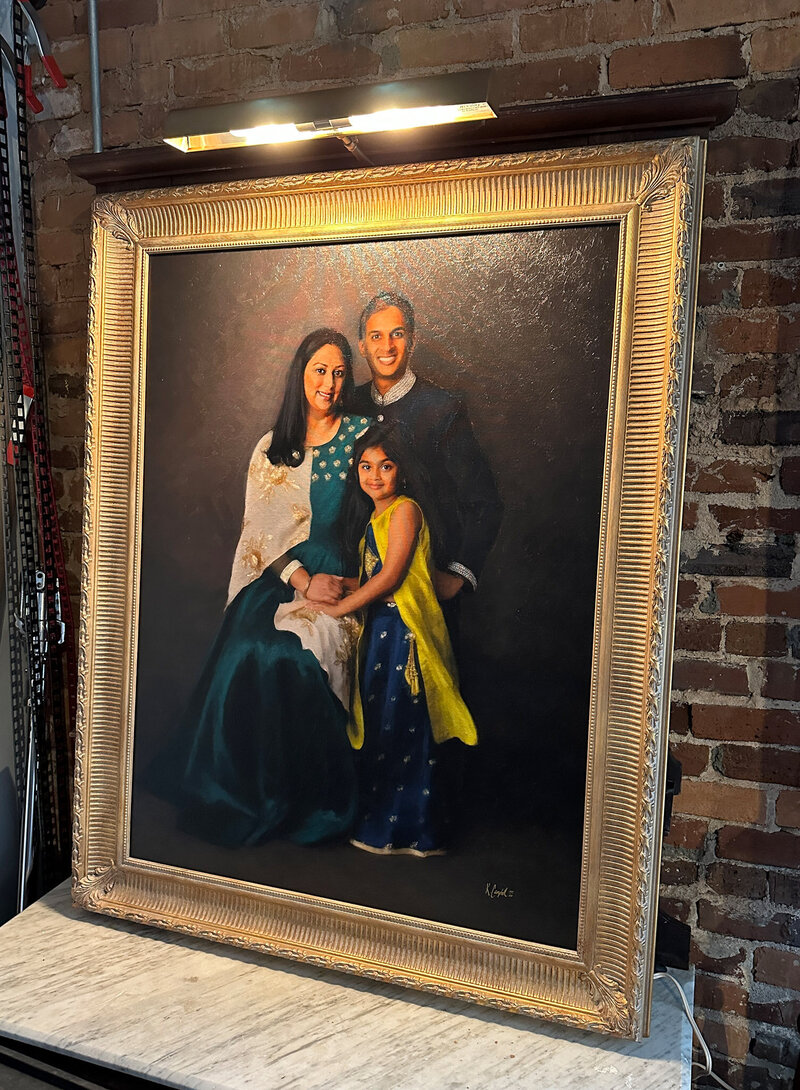 Patel Family Framed 30x40_5695Web