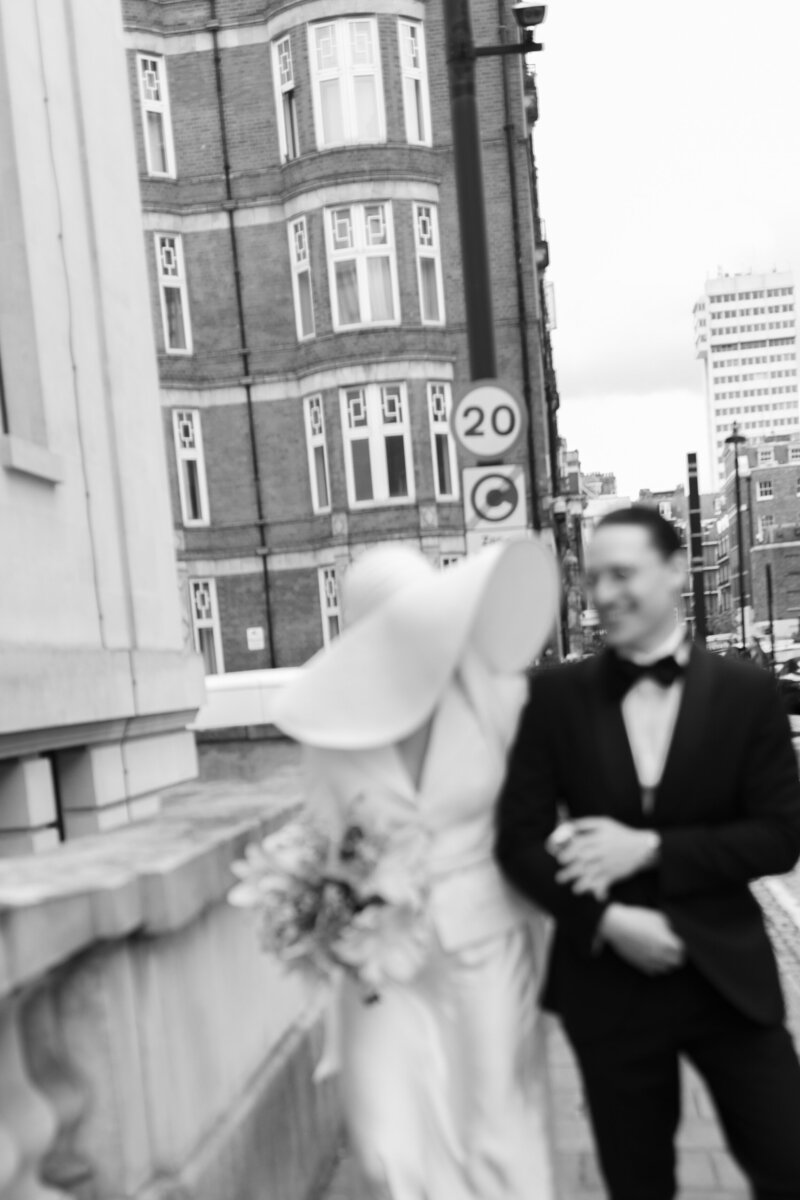 Cameron and Gideon's London elopement on Super 8