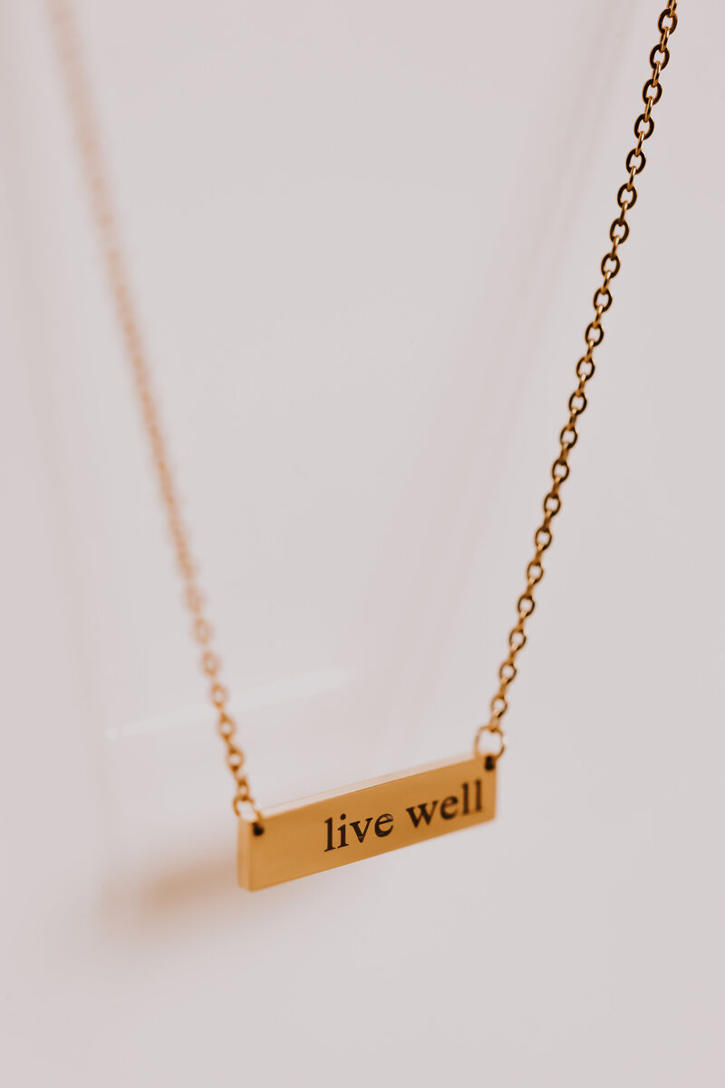 Live Well Necklace 2