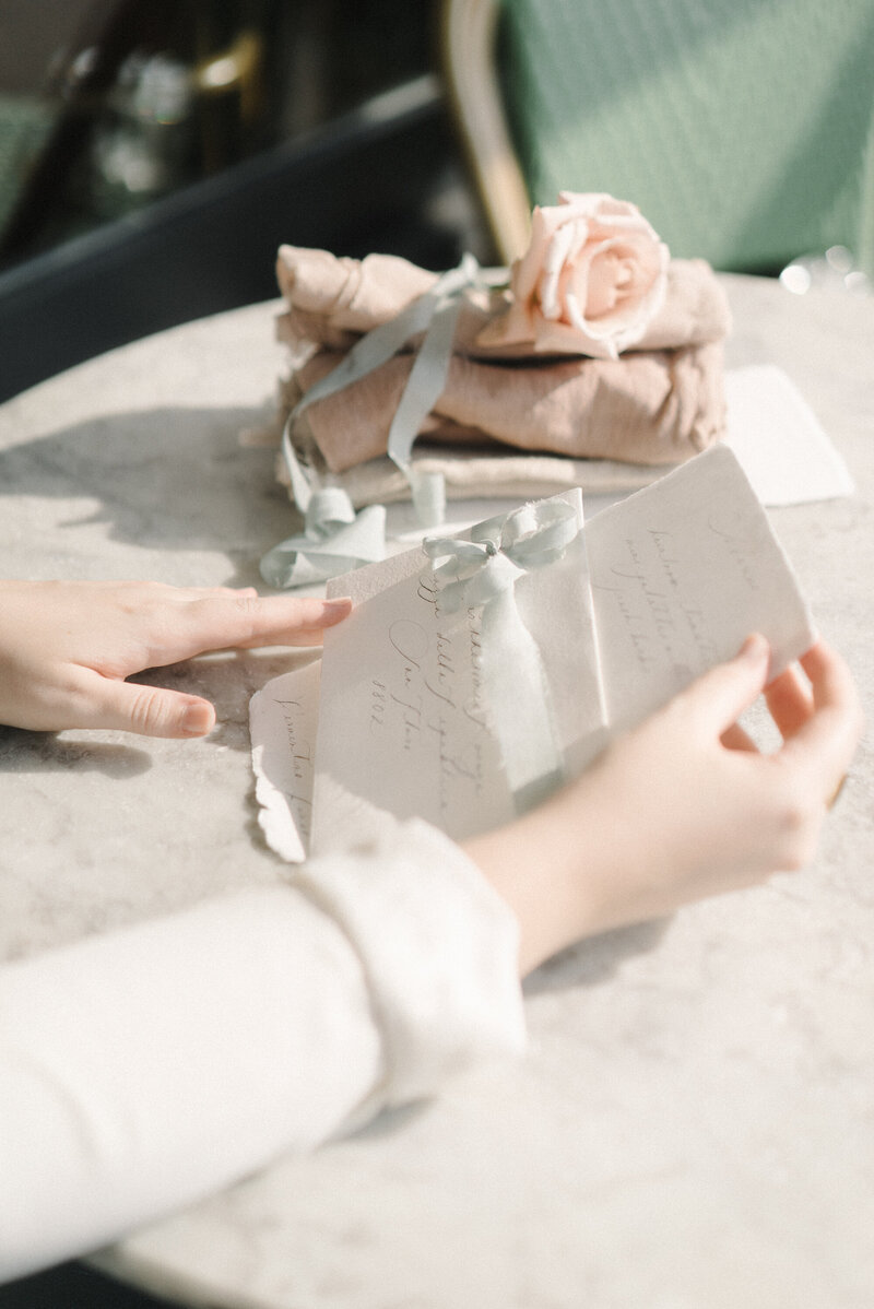 Love letter to Bride at Luxury Wedding Planned by Maila Enea in London & Sicily