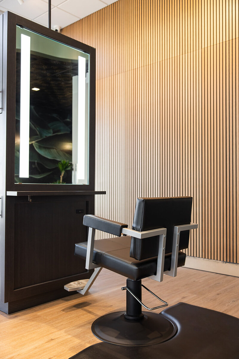 Modern Salon station at Graeber & Company 