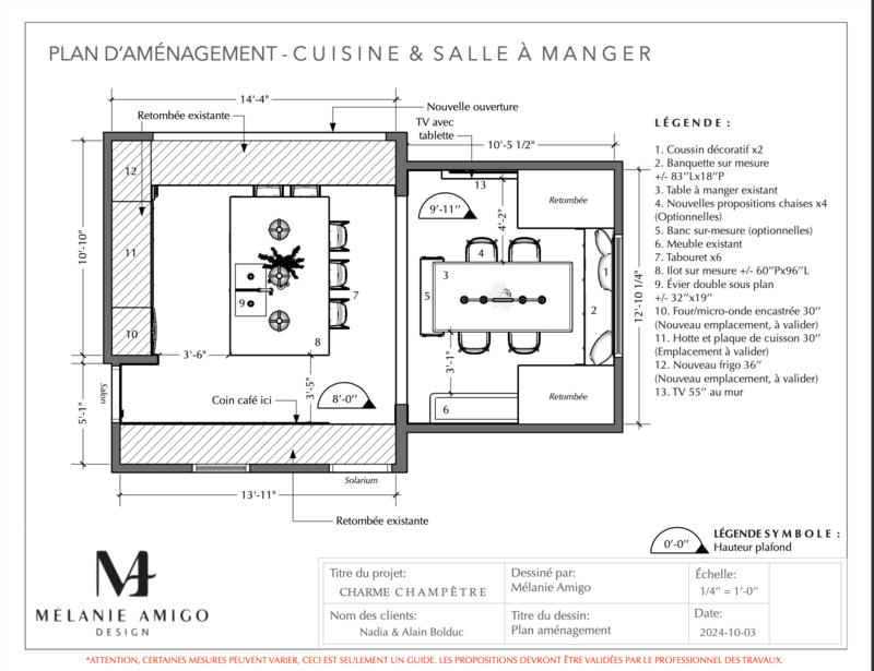 Plan 3D intérieur | extérieur