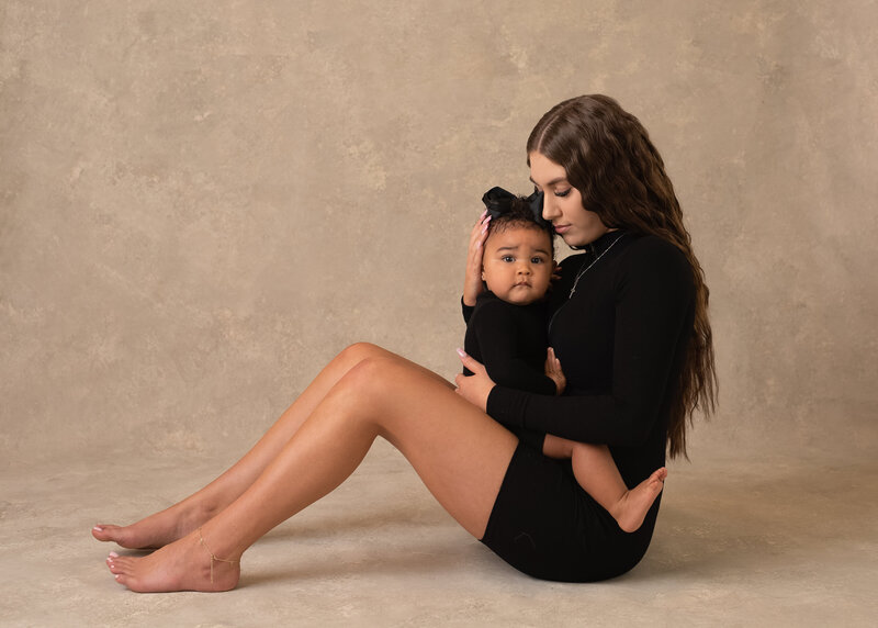 Baby and Mom photoshoot in Houston