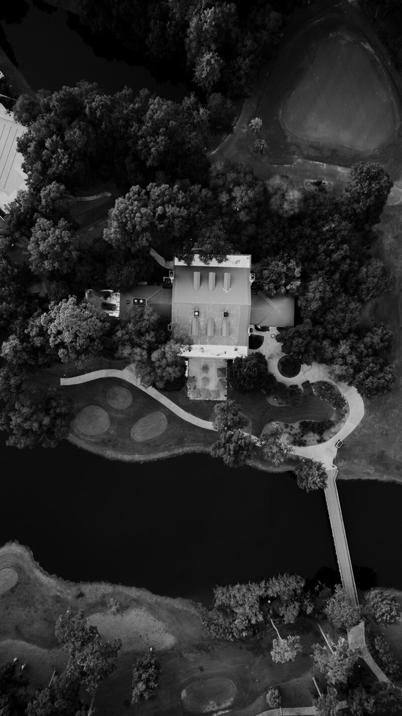 Aerial photo of Dafuksie Island club house