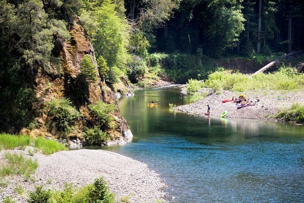 Swimming Hole in the Mad River in Northern California