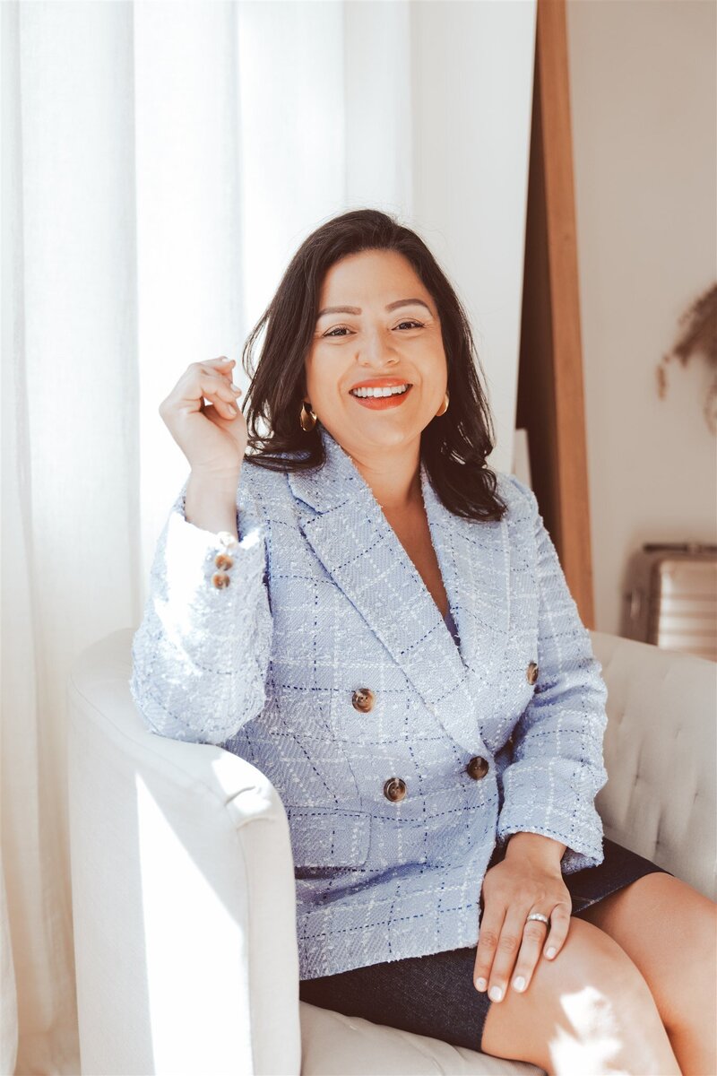 portrait of success coach cindy