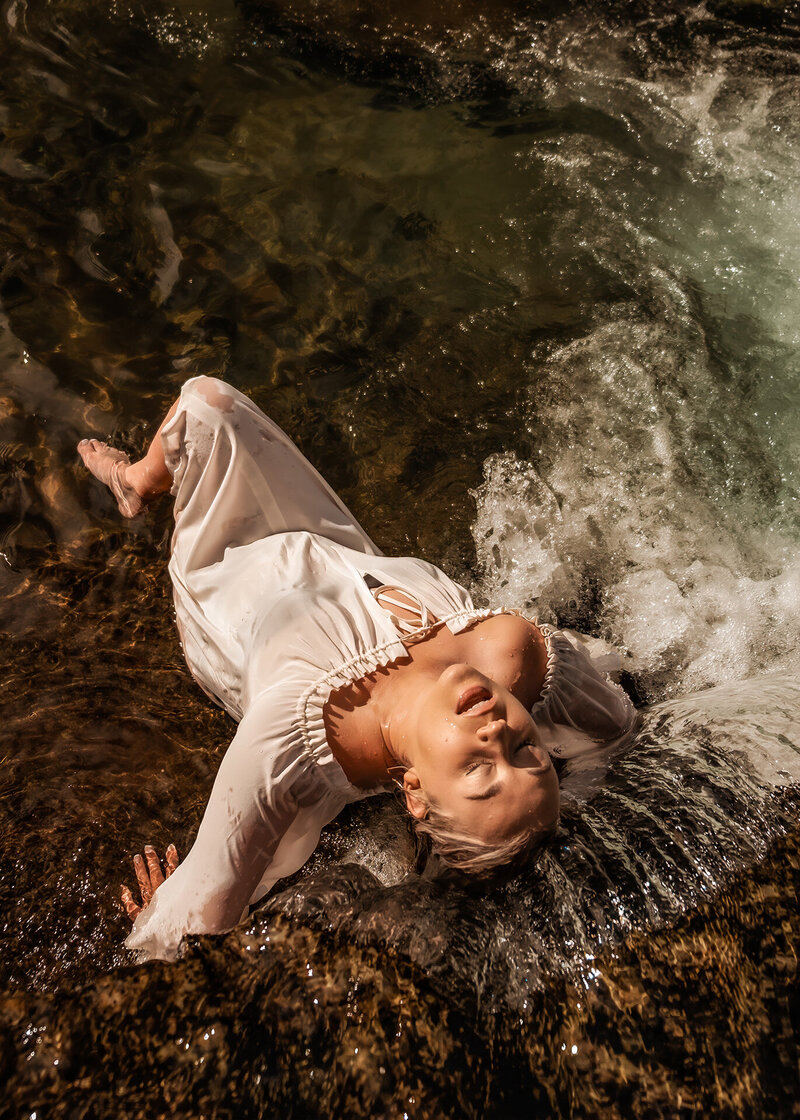 Empowerment at a super secret spot in Durango.