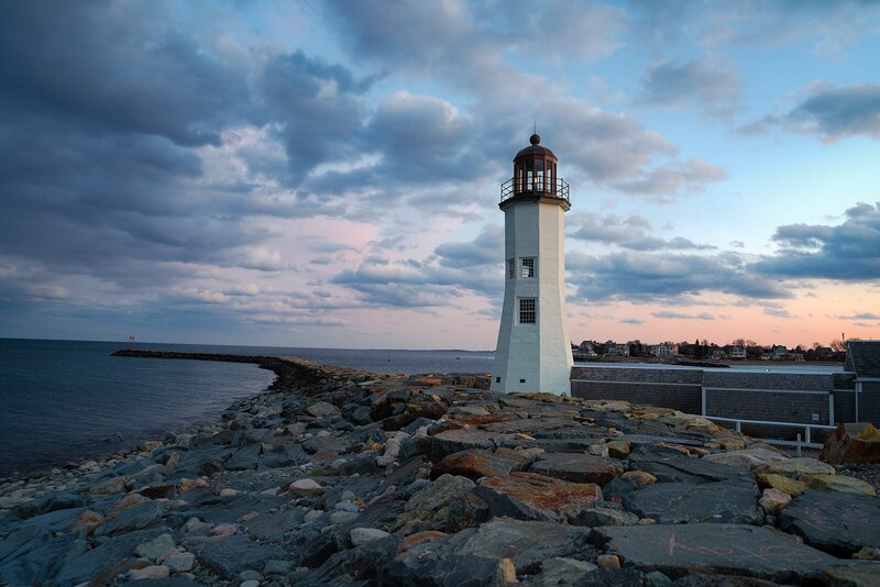 Scituate_Lighthouse_Sunset