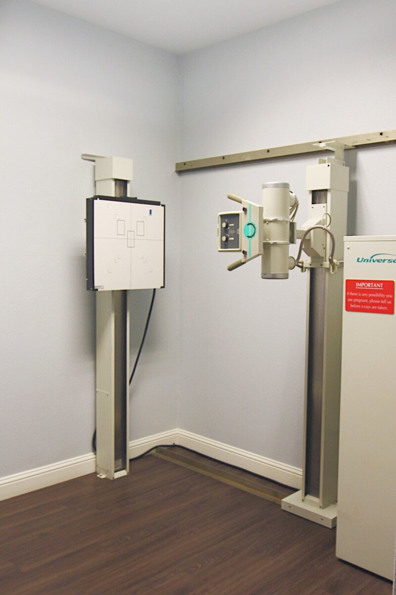 In-house digital x-rays for same-day imaging