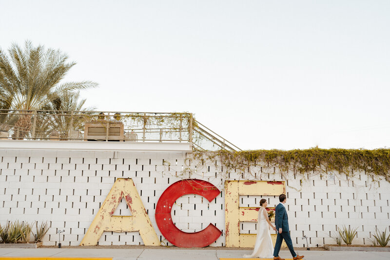 Ace Hotel Palm Springs Wedding