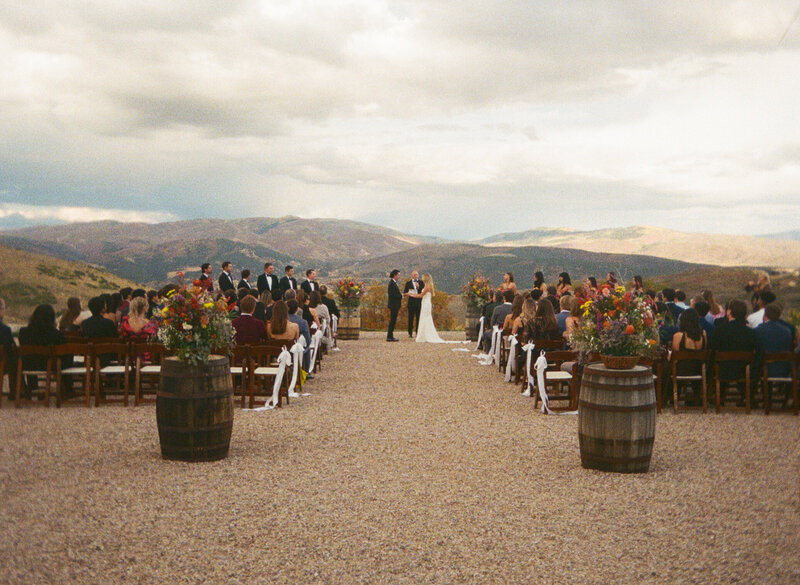High West Distillery wedding in Utah