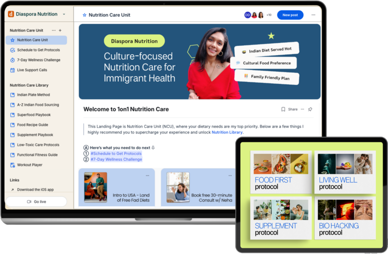 nutrition care for indians in usa