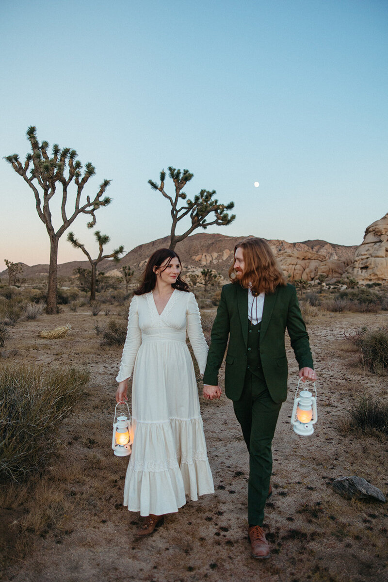 Joshua tree elopement photographer