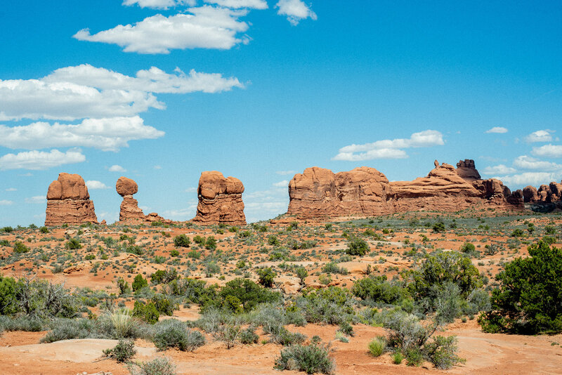 Elopement photography in arches national park