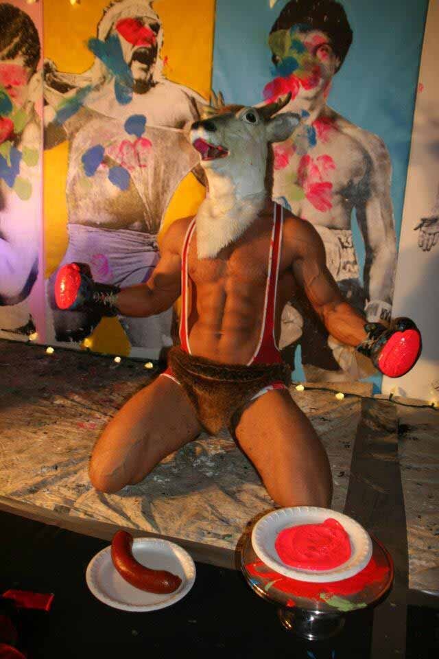 Brent Ray Fraser Taboo Show Mr Deer Paint Boxing