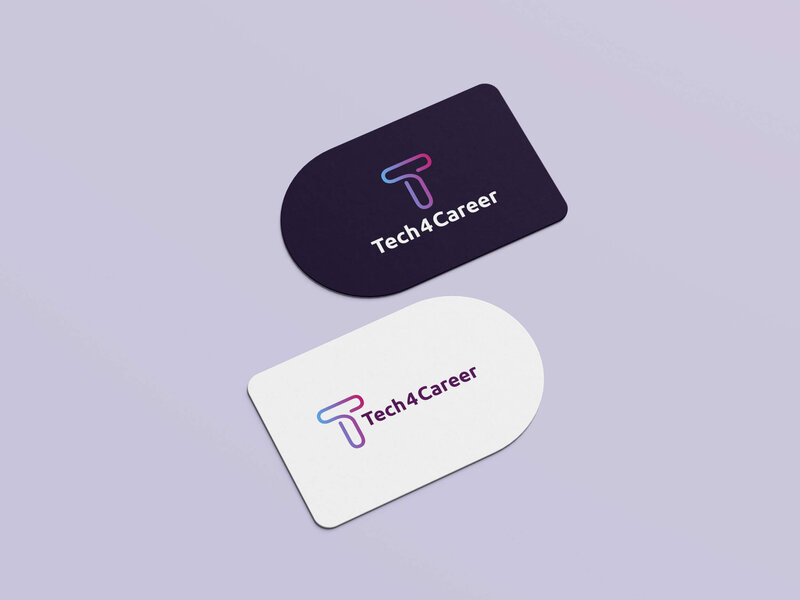 Studio Paoline Kruijssen - portfolio vormgeving - logo ontwerp - Tech4Career-2