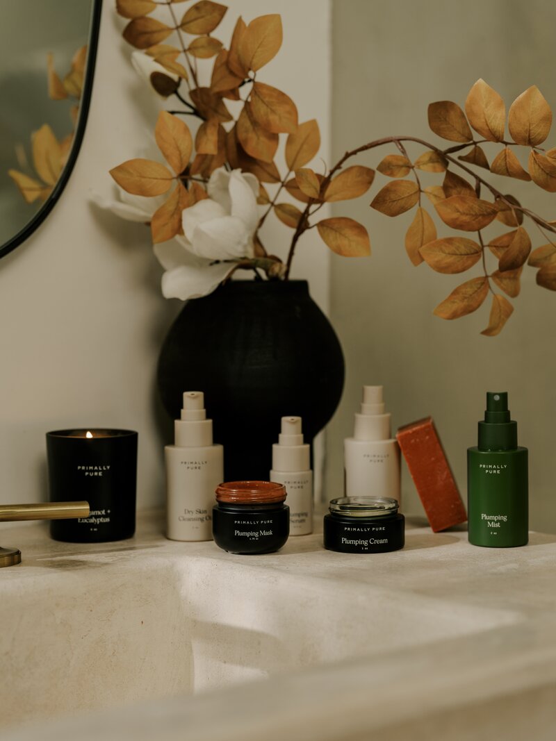 Primally Pure Clean Nontoxic Skincare Line Up