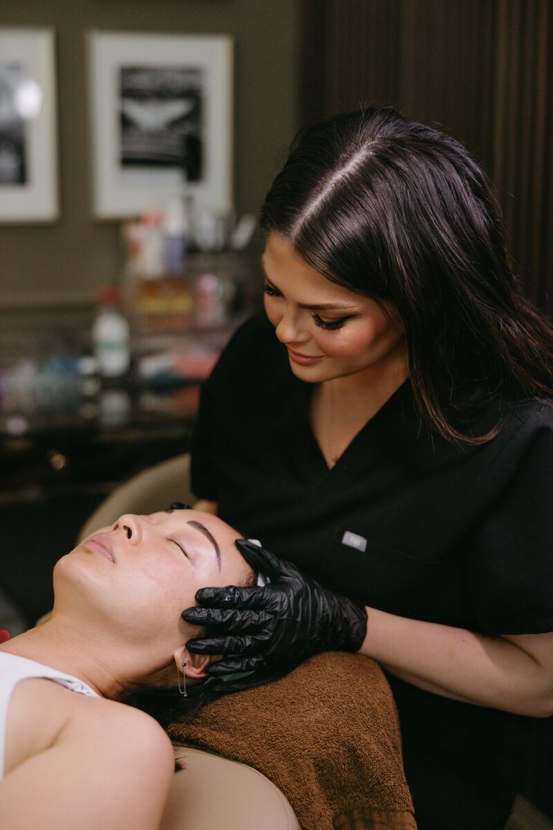 high-end brow artist Dallas