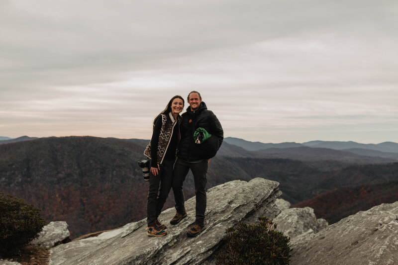 Magnolia + Ember is an adventure elopement photography team specialized in designing immersive wedding experiences with a storytelling approach to creating art. We are based in the Great Smoky Mountains of Tennessee and travel worldwide.