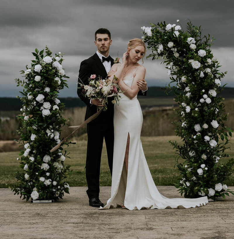Broken flower arch 5- Rori Ranch Rentals