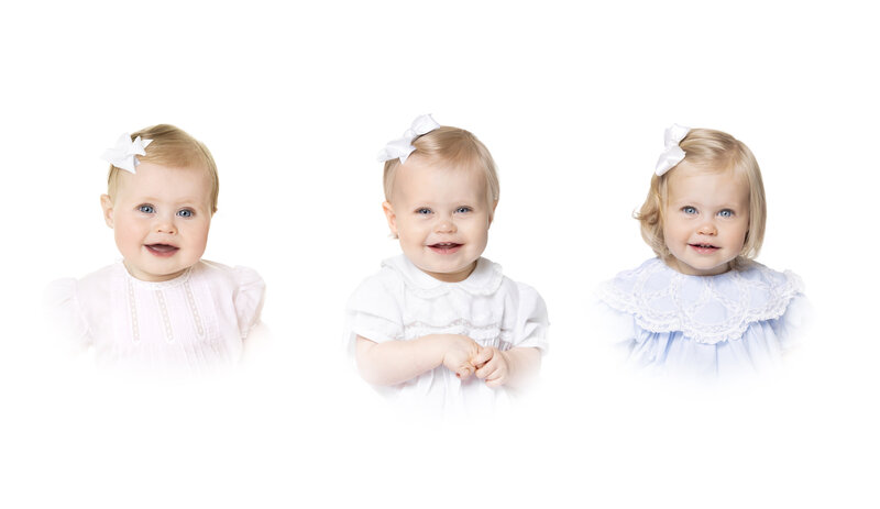 baby's first year milestone session