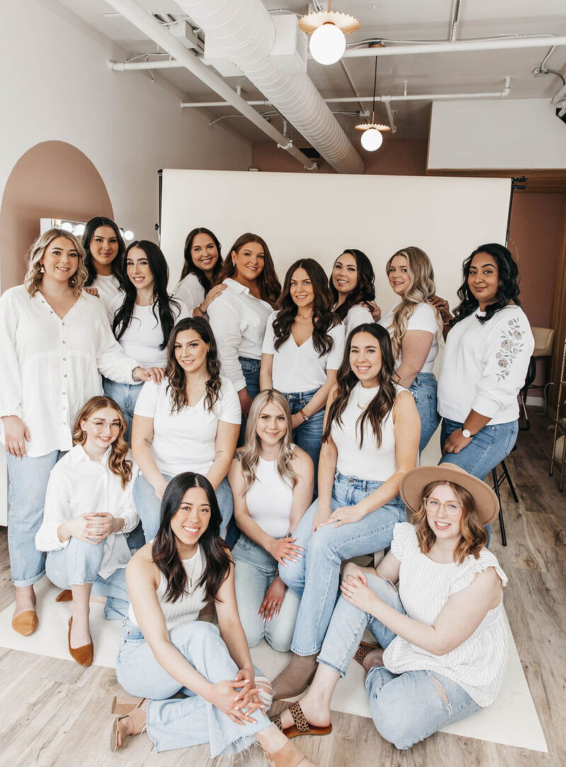 Kamloops & Kelowna Hair and Makeup Team Cassidy Watt Artistry Collective