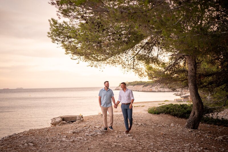 Cassis Proposal Photoshoot Provence Photographer
