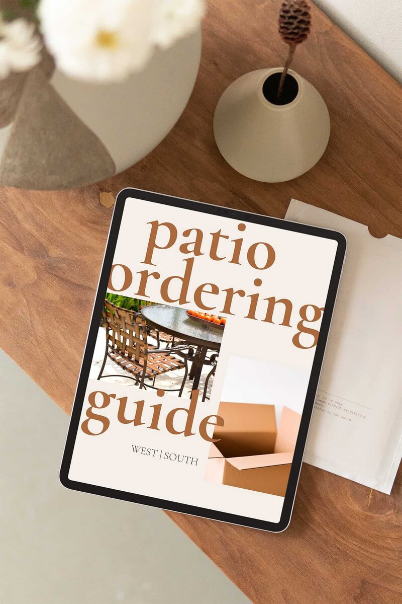 Patio Ordering Guide