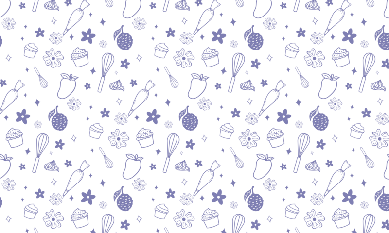 pattern design for Frost and Flourish, a Washington DC Cake Bakery and Patisserie