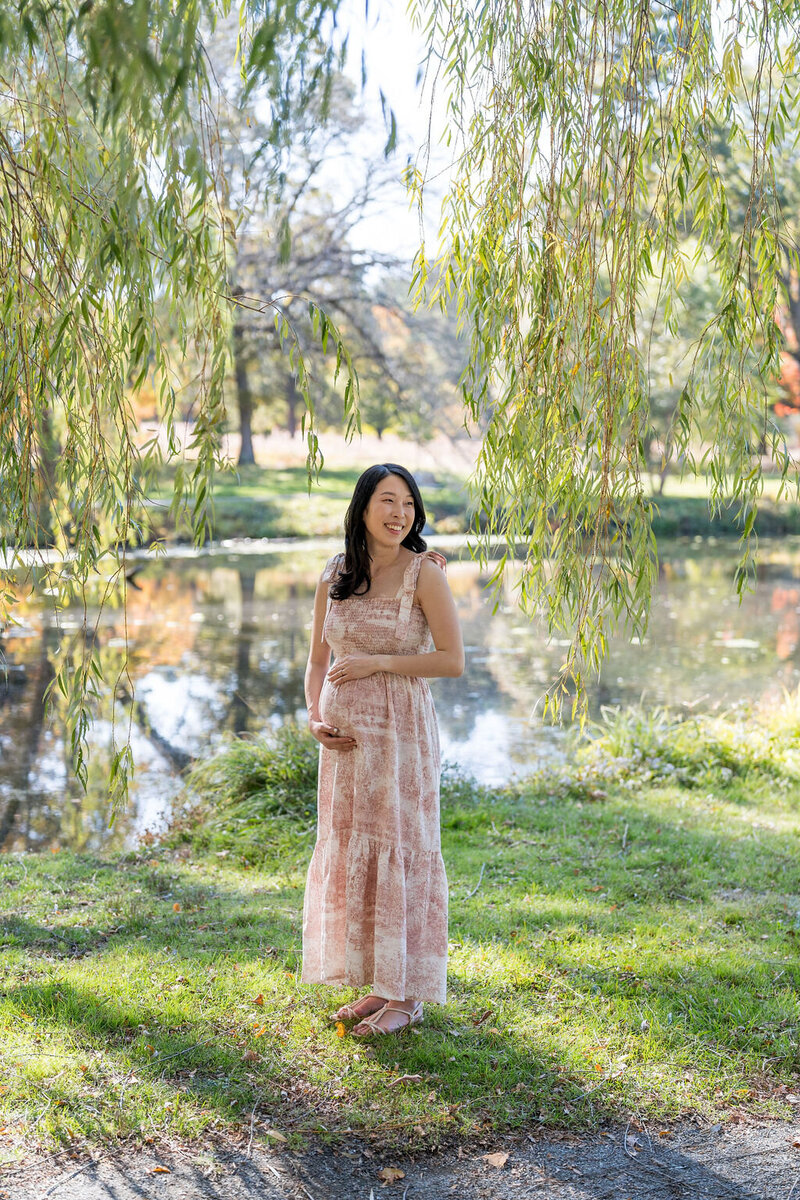 Walpole MA maternity photos_francis william bird park19