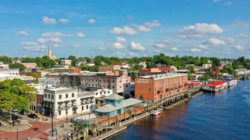 downtown wilmington north carolina on the water