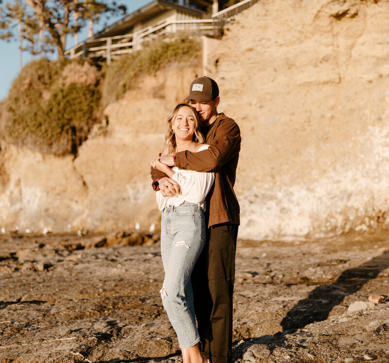 Malibu engagement session