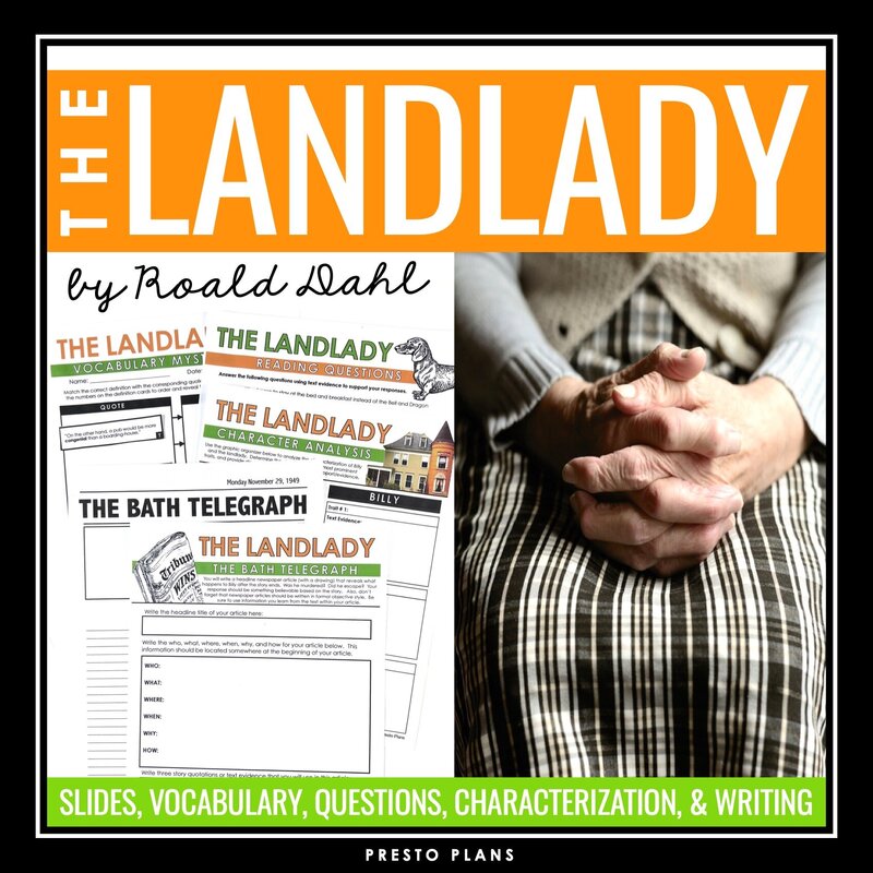 1 The Landlady by Roald Dahl