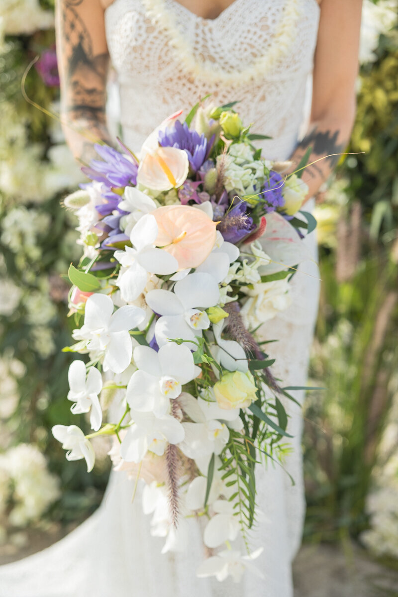 Custom Maui Wedding floral